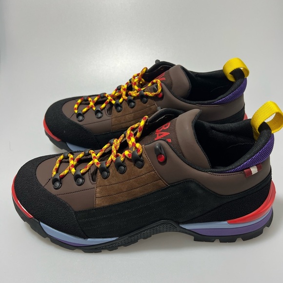 Bally Leather Hike Shoes Brown Multi Men’s 11 main image 8